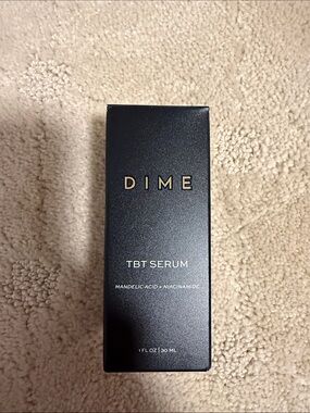 New in Box Dime TBT Serum - Black | Mandelic Acid + Niacinamide 30ml
